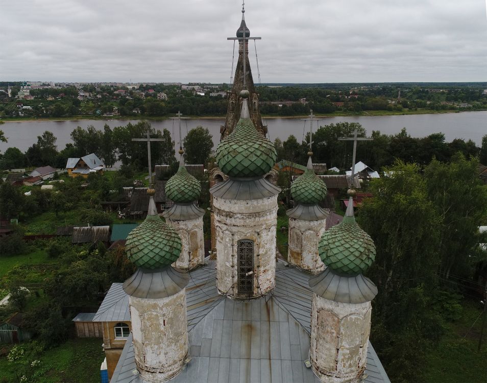 Тутаев. Церковь Спаса Нерукотворного Образа и Михаила Архангела (Спасо-Архангельская). архитектурные детали