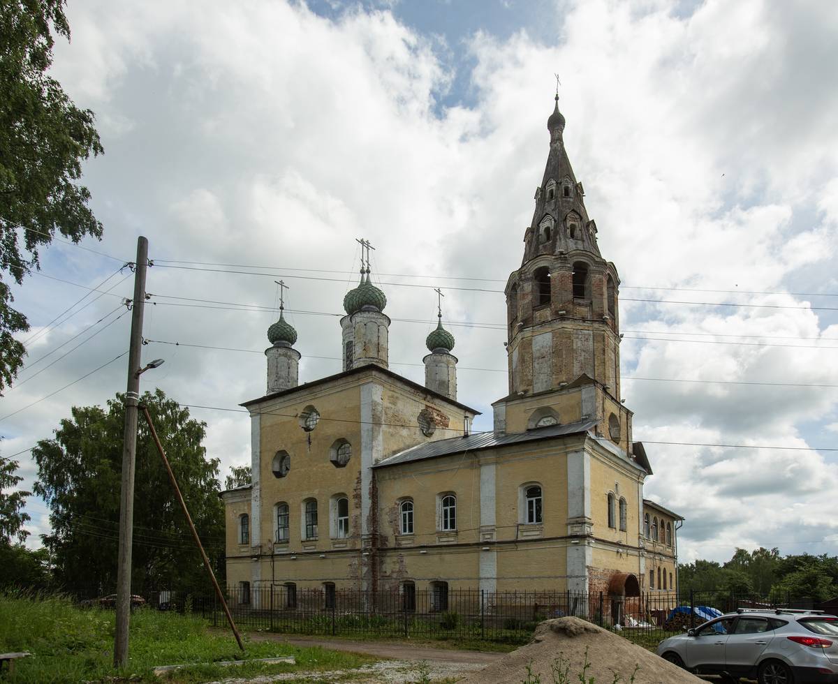 Церковь Спаса Нерукотворного Образа и Михаила Архангела (Спасо-Архангельская), Тутаев (Тутаевский район, Ярославская область). фасады