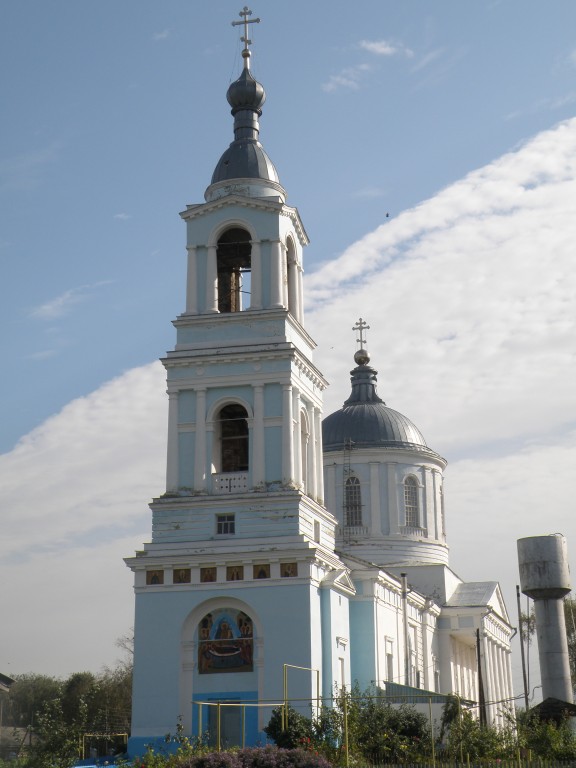 Суворово. Церковь Успения Пресвятой Богородицы. фасады