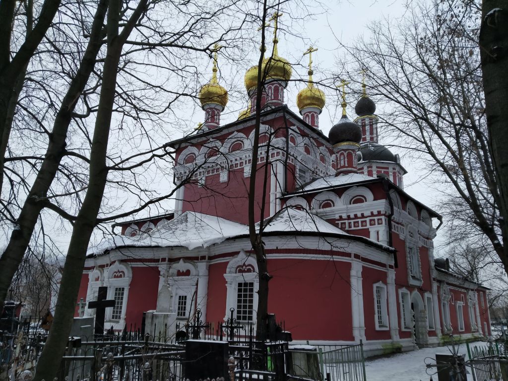 Измайлово. Церковь Рождества Христова в Измайлове. фасады