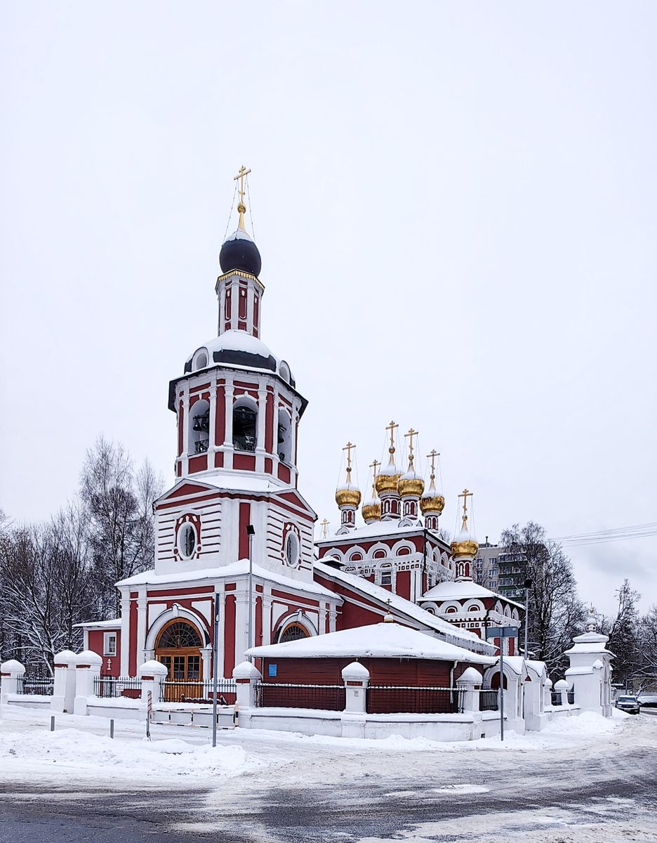 фасады. Церковь Рождества Христова в Измайлове, Измайлово (Восточный административный округ (ВАО), г. Москва)