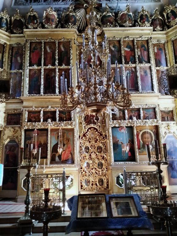 Церковь Богоявления Господня, Коломна (Коломенский городской округ, Московская область). интерьер и убранство, интерьер (главный иконостас)