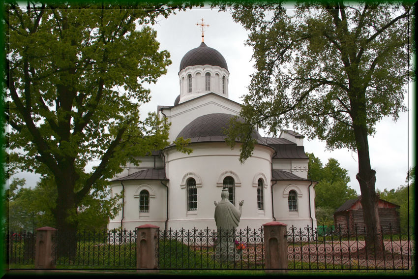Церковь Казанской иконы Божией Матери (каменная), Ламишино (Истринский городской округ и ЗАТО Восход, Московская область). фасады, Московская область, Истринский район, Ламишино. Храм Казанской  Иконы Божией  Матери. 1902-1905 г.г.