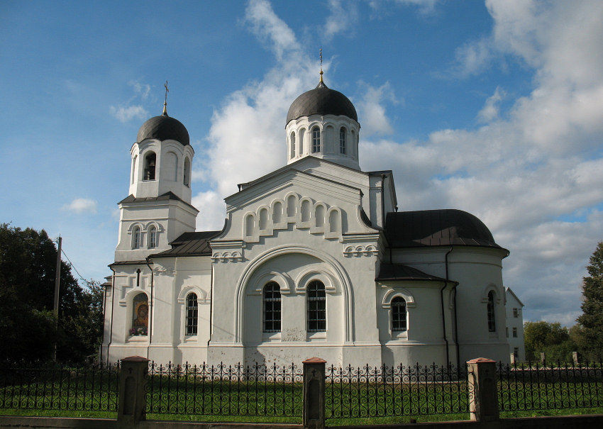 Ламишино. Церковь Казанской иконы Божией Матери. фасады