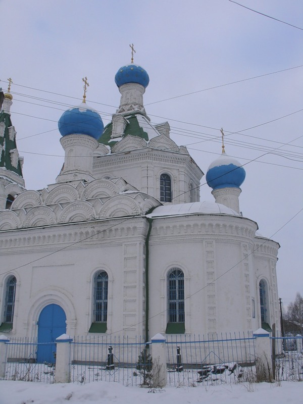 Сысоево. Церковь Троицы Живоначальной. архитектурные детали