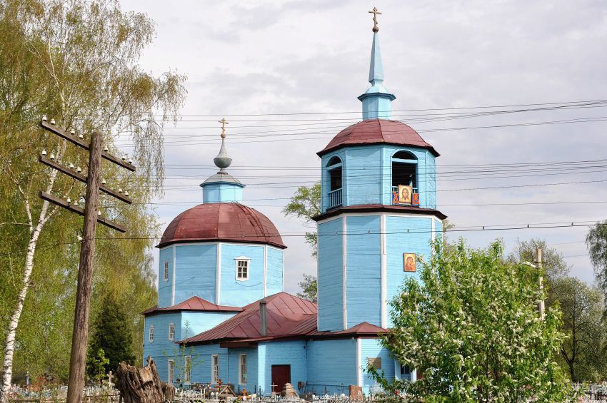 Луховицы. Церковь Казанской иконы Божией Матери в Сушкове. фасады