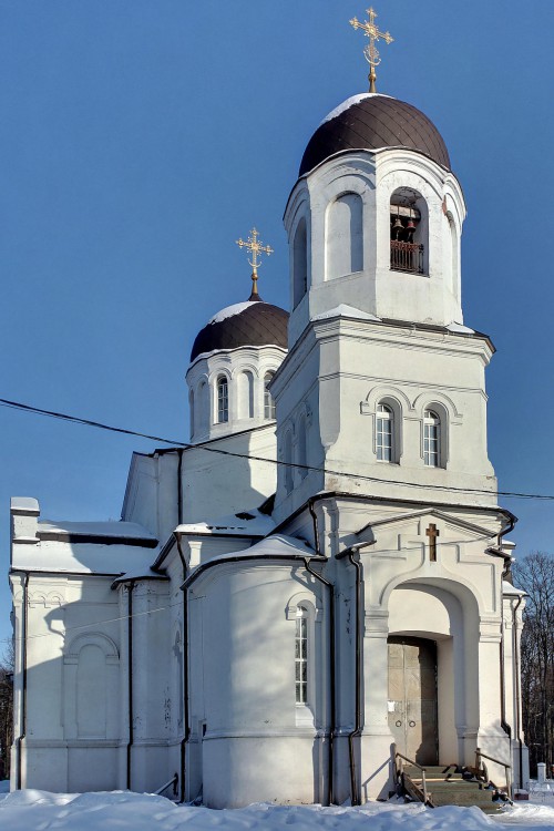Ламишино. Церковь Казанской иконы Божией Матери. фасады