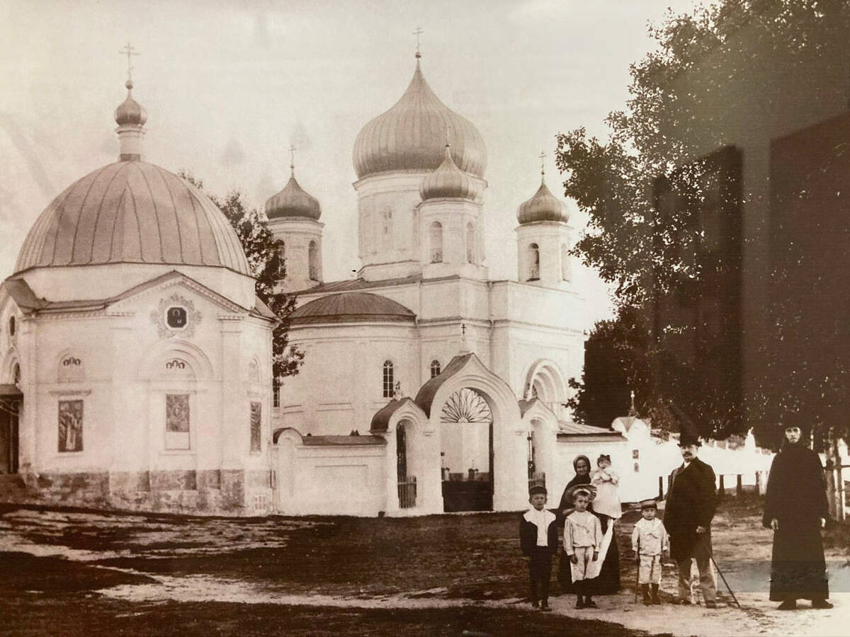 Собор Вознесения Господня, Ржев (Ржевский район и г. Ржев, Тверская область). архивная фотография, Фото нач. ХХ века. С сайта: Pastvu.com