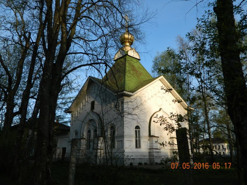 Часовня Григория Пельшемского, Кадников (Сокольский район, Вологодская область). фасады