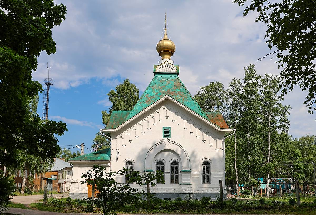 фасады. Часовня Григория Пельшемского, Кадников (Сокольский район, Вологодская область)