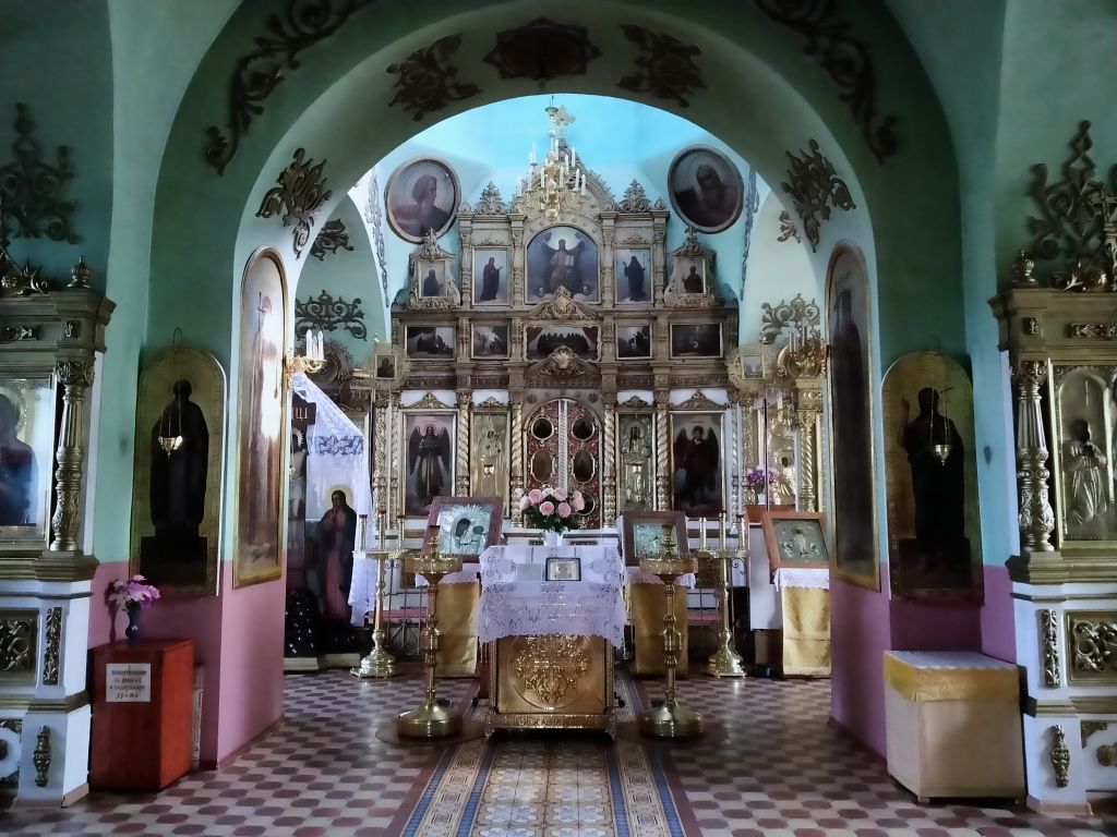 Церковь Илии Пророка, Ильинская Слобода (Можайский городской округ, Московская область). интерьер и убранство, общий вид интерьера