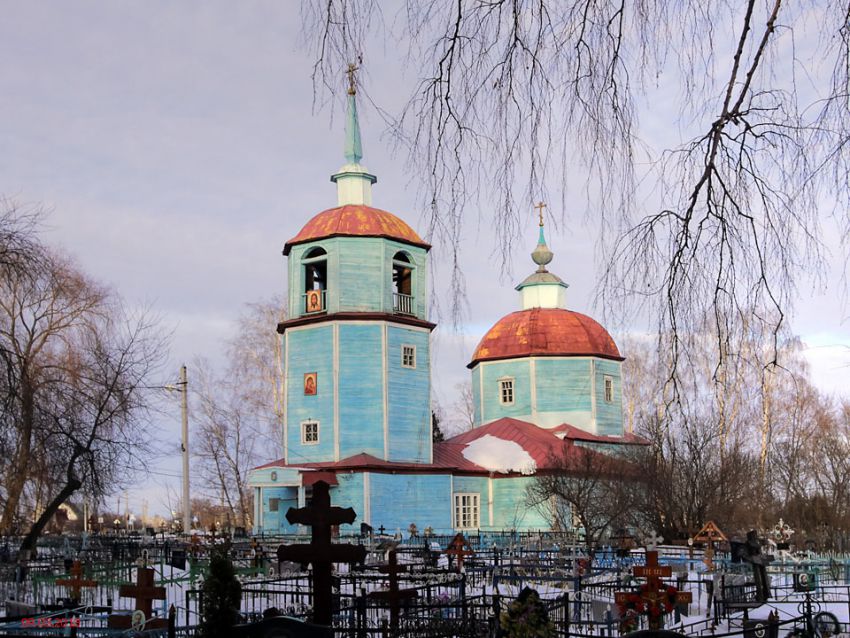 Луховицы. Церковь Казанской иконы Божией Матери в Сушкове. фасады