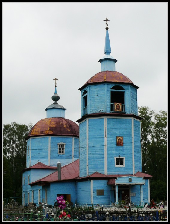 Луховицы. Церковь Казанской иконы Божией Матери в Сушкове. фасады