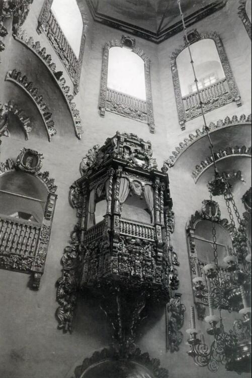 Фото 1930-х гг. Источник: ГНИМА и энциклопедия Православная Москва. С сайта: https://pastvu.com/p/62011, архивная фотография. Троицкое подворье Покровского монастыря в Троице-Лыкове. Церковь Троицы Живоначальной, Строгино (Северо-Западный административный округ (СЗАО), г. Москва)