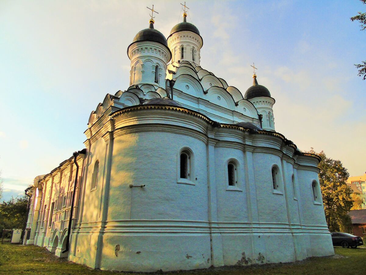 Церковь Троицы Живоначальной в Хорошёве, Хорошёво-Мнёвники (Северо-Западный административный округ (СЗАО), г. Москва). фасады