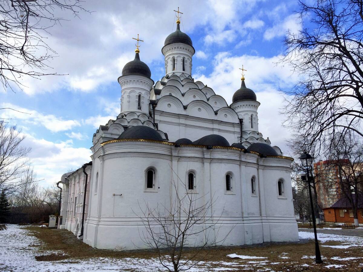 Церковь Троицы Живоначальной в Хорошёве, Хорошёво-Мнёвники (Северо-Западный административный округ (СЗАО), г. Москва). фасады