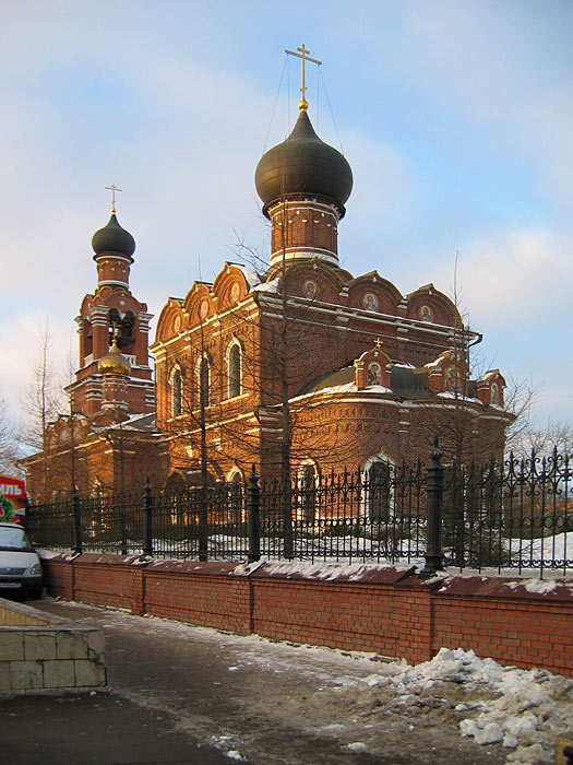 Церковь Преображения Господня в Тушине, Покровское-Стрешнево (Северо-Западный административный округ (СЗАО), г. Москва). фасады