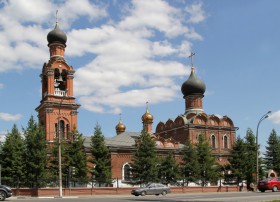 Москва. Церковь Спаса Преображения в Тушине