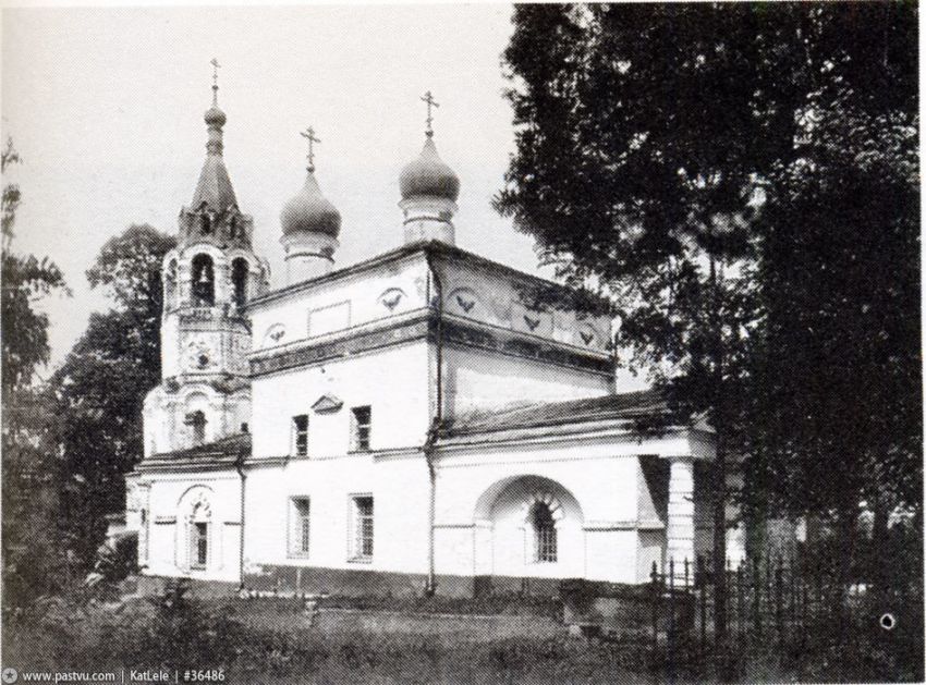 Церковь Покрова Пресвятой Богородицы в Братцеве, Северное Тушино (Северо-Западный административный округ (СЗАО), г. Москва). архивная фотография, Фото 1920-1930 гг.из архива ГНИМА с сайта pastvu.ru