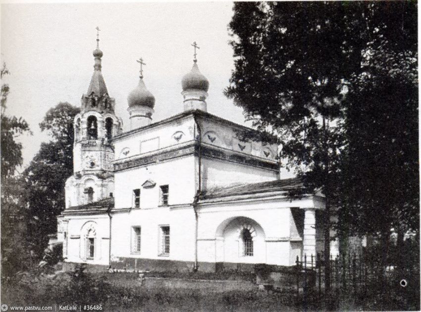 Северное Тушино. Церковь Покрова Пресвятой Богородицы в Братцеве. архивная фотография, Фото 1920-1930 гг.из архива ГНИМА с сайта pastvu.ru