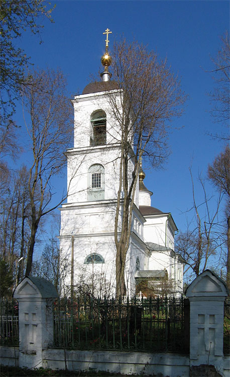 Куркино. Церковь Владимирской иконы Божией Матери в Куркине. фасады