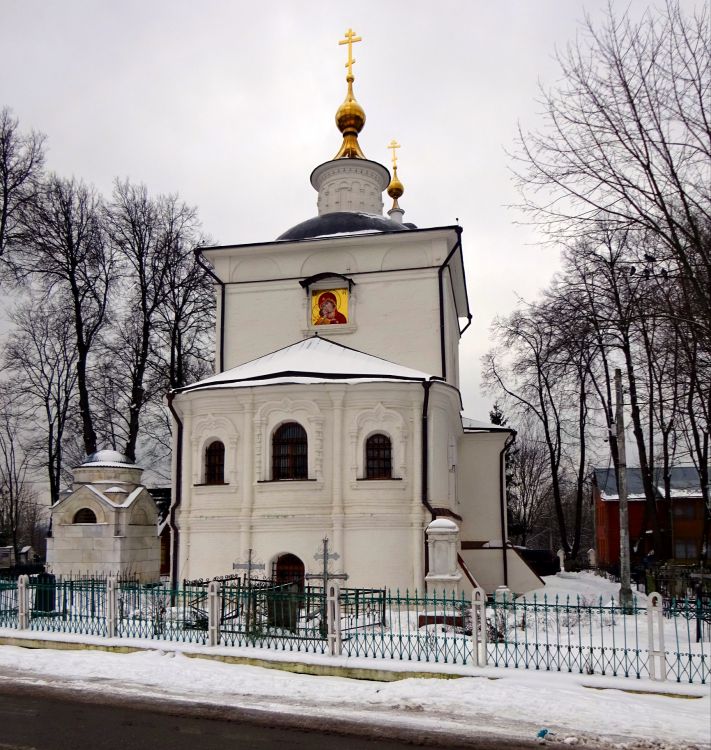 Куркино. Церковь Владимирской иконы Божией Матери в Куркине. фасады