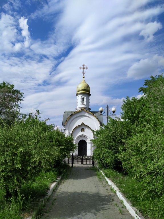 Часовня Феодоровской иконы Божией Матери в Братцеве, Северное Тушино (Северо-Западный административный округ (СЗАО), г. Москва). фасады