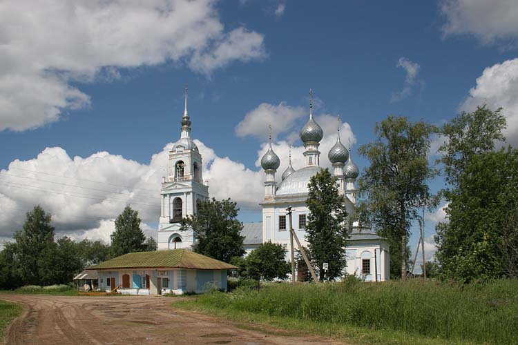 Церковь Владимирской иконы Божией Матери, Давыдово (Борисоглебский район, Ярославская область). фасады