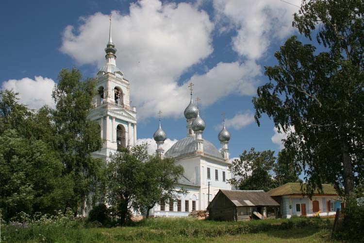 Давыдово. Церковь Владимирской иконы Божией Матери. фасады