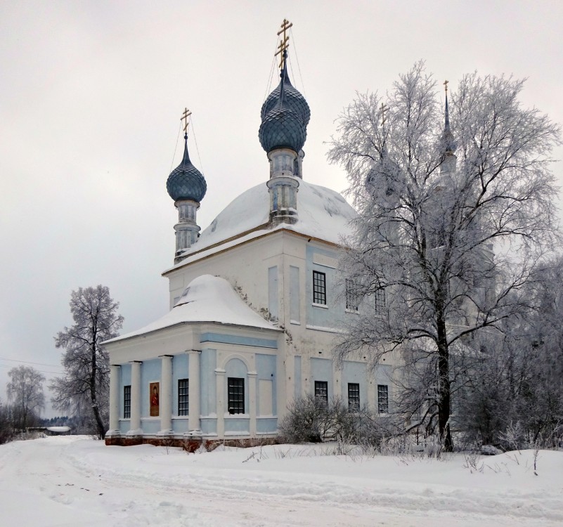 Давыдово. Церковь Владимирской иконы Божией Матери. фасады