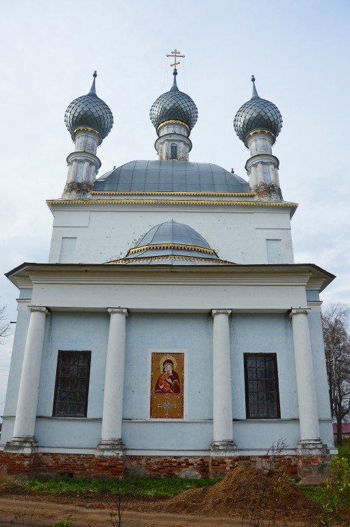Церковь Владимирской иконы Божией Матери, Давыдово (Борисоглебский район, Ярославская область). фасады