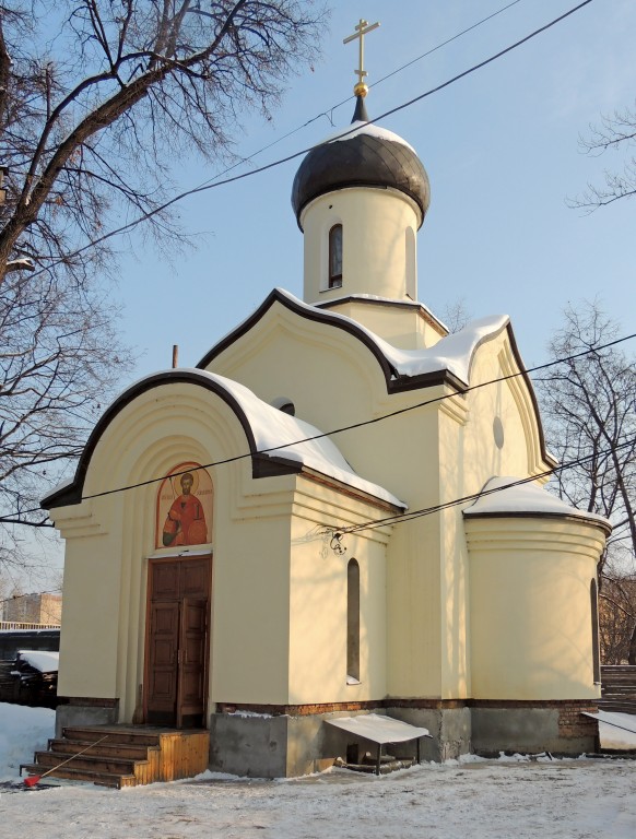 Таганский. Церковь Димитрия Донского у Спасо-Андроникова монастыря. фасады