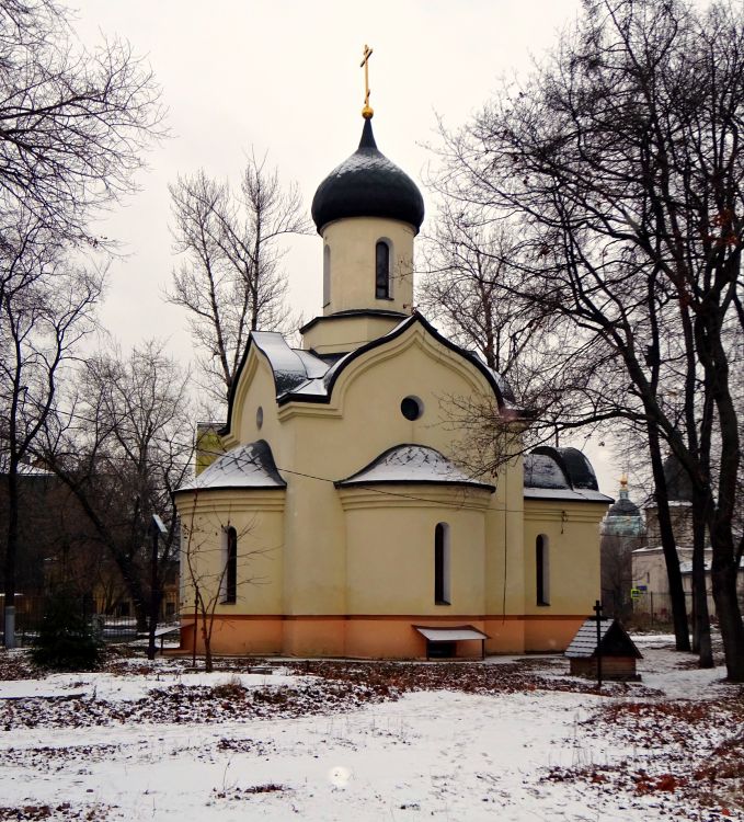 Церковь Димитрия Донского у Спасо-Андроникова монастыря, Таганский (Центральный административный округ (ЦАО), г. Москва). фасады