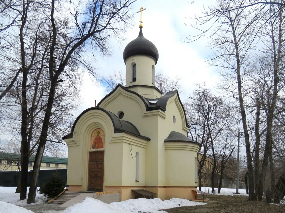 Таганский. Церковь Димитрия Донского у Спасо-Андроникова монастыря. фасады