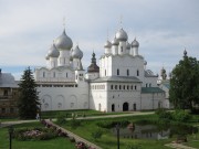 Митрополичий двор, Собор Успения Пресвятой Богородицы и церковь Воскресения Христова.<br>, Ростов Великий, Ростовский район, Ярославская область