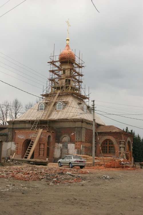 Александров. Церковь Серафима Саровского. документальные фотографии