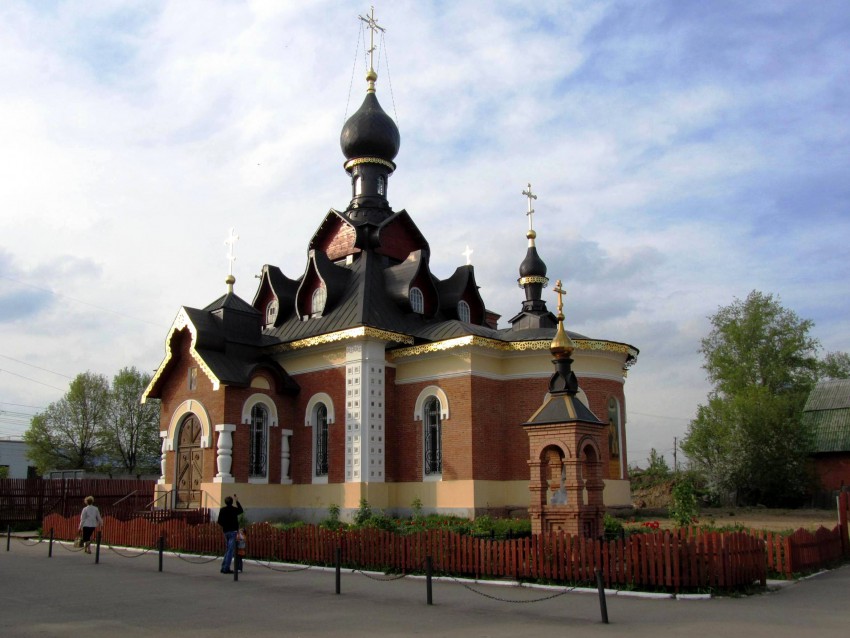 Александров. Церковь Серафима Саровского. фасады, вид с юга