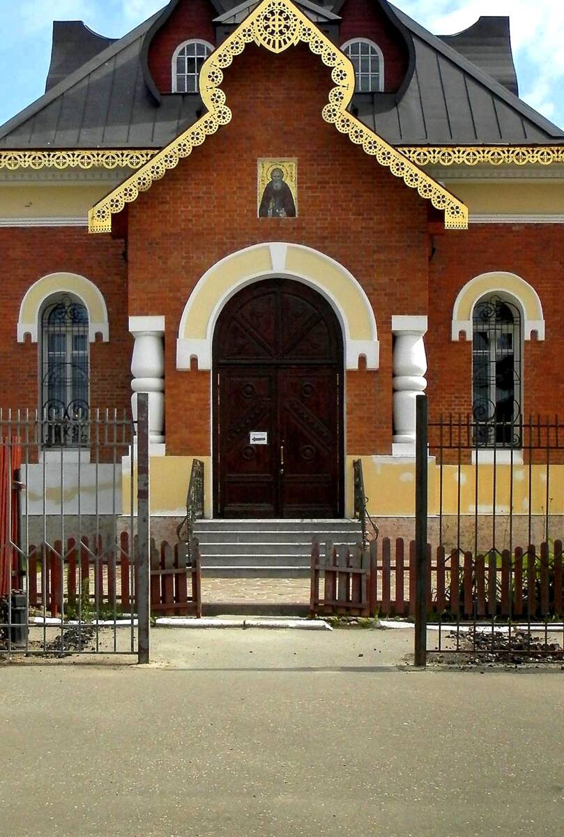 Церковь Серафима Саровского, Александров (Александровский район, Владимирская область). архитектурные детали, Западный притвор храма