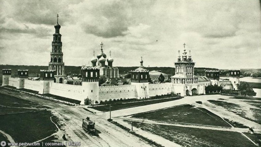Новодевичий монастырь, Хамовники (Центральный административный округ (ЦАО), г. Москва). архивная фотография, фото с сайта pastvu.com