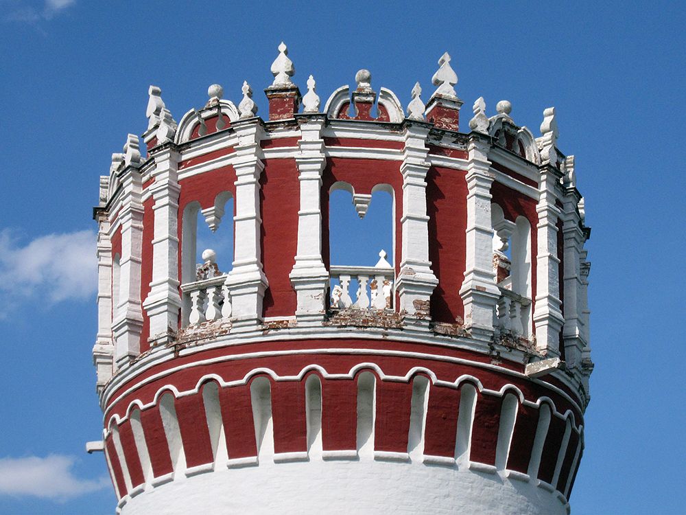 Хамовники. Новодевичий монастырь. архитектурные детали, Напрудная башня (1680-е гг.).