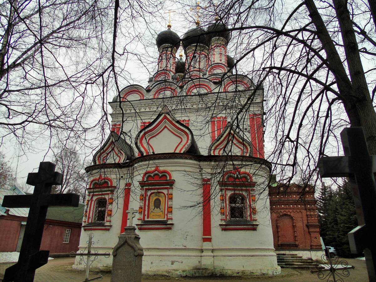Церковь Спаса Нерукотворного Образа на Сетуни при Кунцевском кладбище, Можайский (Западный административный округ (ЗАО), г. Москва). фасады