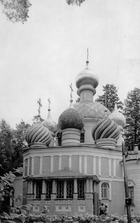 Ново-Переделкино. Церковь Спаса Преображения в Переделкине. архитектурные детали, 		      