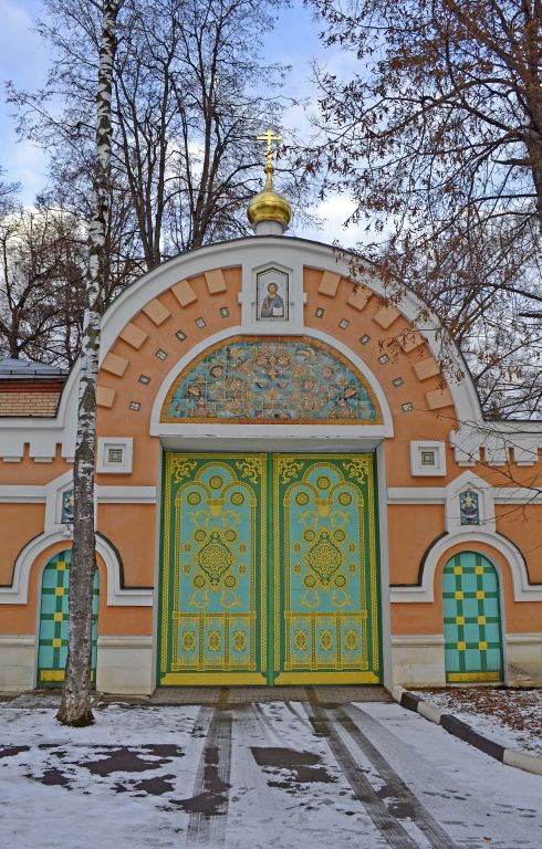 Ново-Переделкино. Церковь Спаса Преображения в Переделкине. архитектурные детали