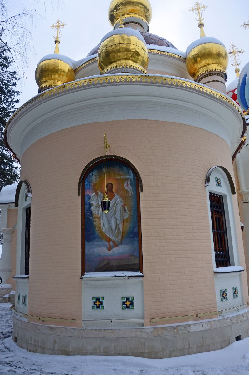 Церковь Преображения Господня в Переделкине, Ново-Переделкино (Западный административный округ (ЗАО), г. Москва). архитектурные детали