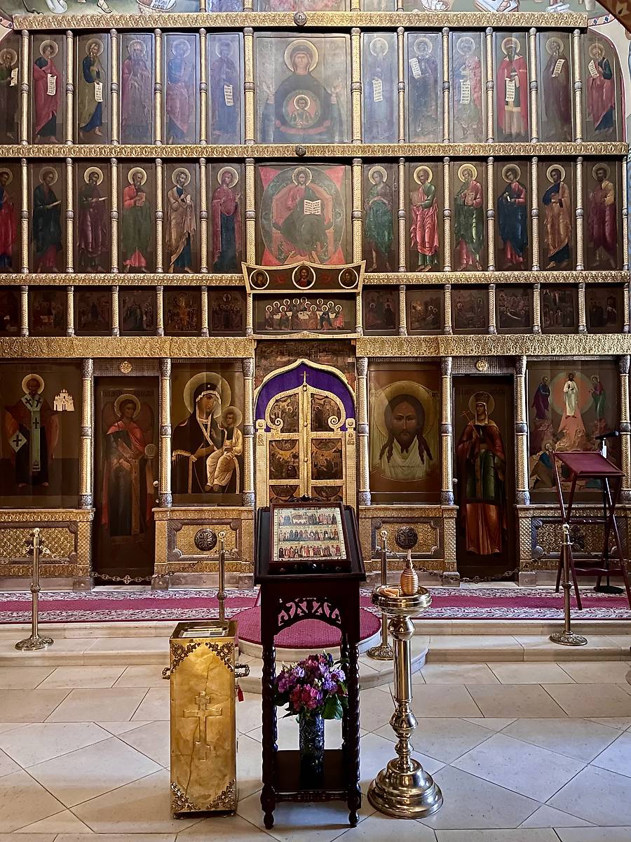 интерьер и убранство. Церковь Преображения Господня в Переделкине, Ново-Переделкино (Западный административный округ (ЗАО), г. Москва)