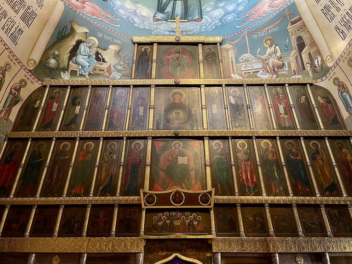 интерьер и убранство. Церковь Преображения Господня в Переделкине, Ново-Переделкино (Западный административный округ (ЗАО), г. Москва)