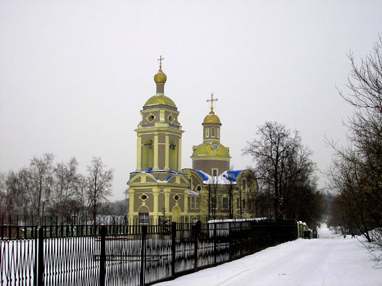 Церковь Николая Чудотворца в Троекурове, Очаково-Матвеевское (Западный административный округ (ЗАО), г. Москва). фасады, Церковь Святителя Николая(постройки 1699-1704гг.)