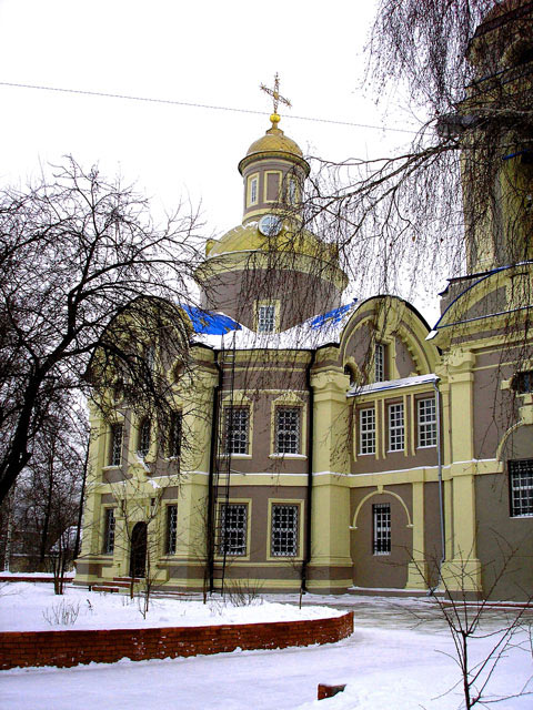 Церковь Николая Чудотворца в Троекурове, Очаково-Матвеевское (Западный административный округ (ЗАО), г. Москва). фасады, Церковь Святителя Николая(постройки 1699-1704гг.)