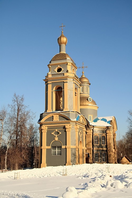 Церковь Николая Чудотворца в Троекурове, Очаково-Матвеевское (Западный административный округ (ЗАО), г. Москва). фасады