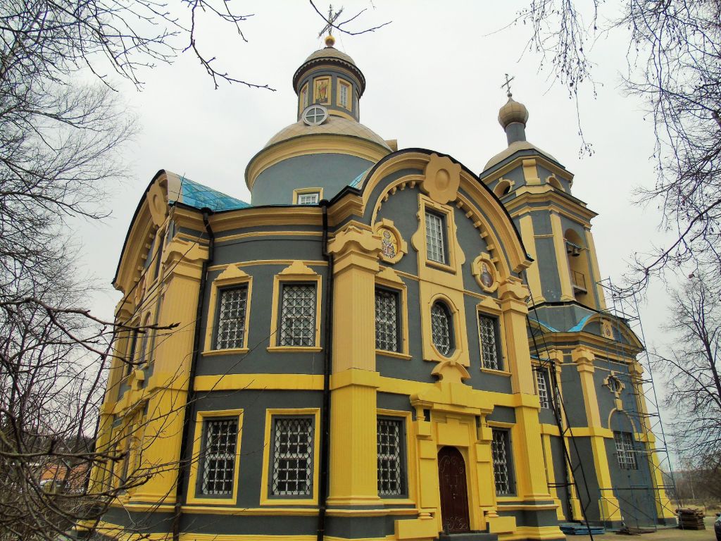 Церковь Николая Чудотворца в Троекурове, Очаково-Матвеевское (Западный административный округ (ЗАО), г. Москва). фасады